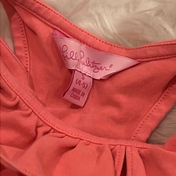 Lilly Pulitzer little girls dress size small 4-5 - Picture 2 of 3